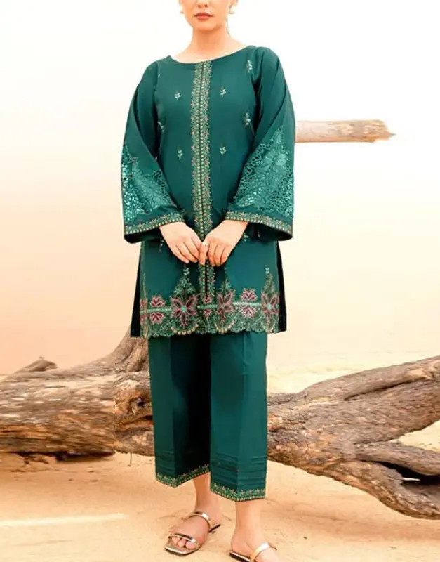 Embroidered Lawn 2-piece Suit — Easy Easy Wear