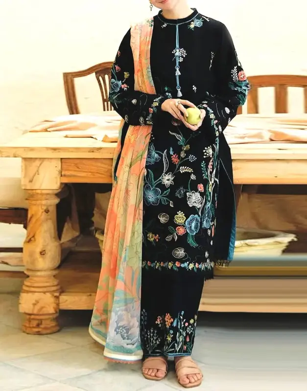 Digital Print Lawn Suit — Refined Daily Essential (Statement Piece)