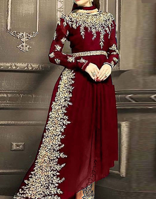 Embroidered Chiffon Dupatta — Refined Everyday Essential