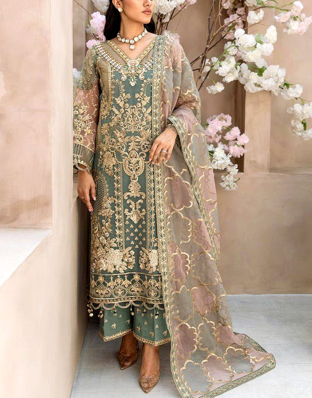 Suit in Organza — Party Choice