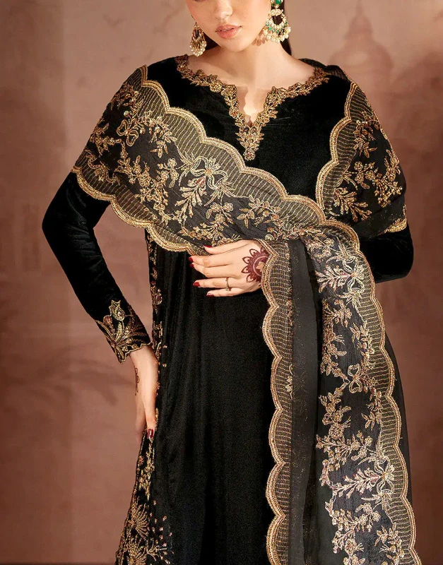 Chiffon Dress in Black — Considered Wedding Pick