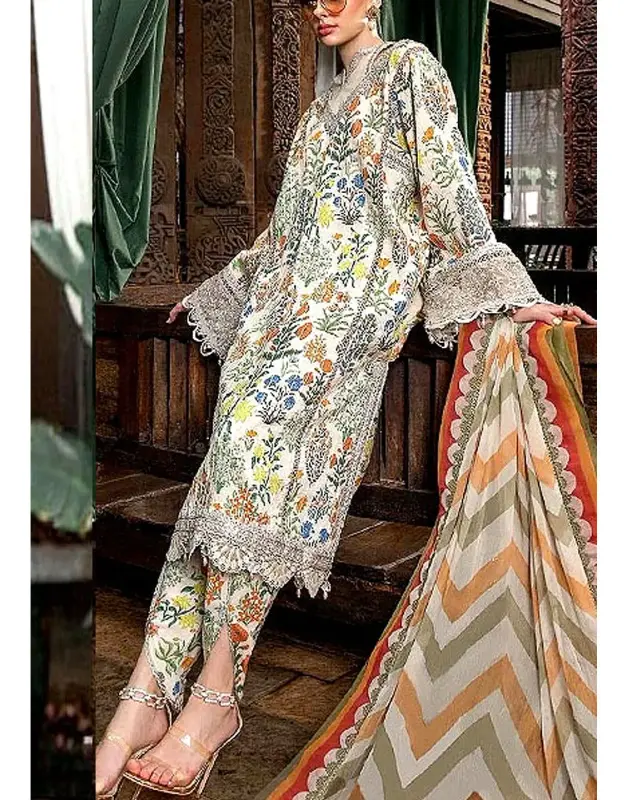 All-over Print Chiffon Suit — Polished Everyday Essential