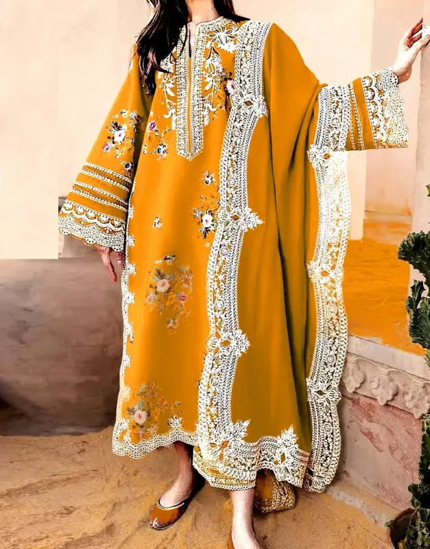 Digital Print Lawn Suit — Quiet Everyday Essential (Statement Piece)