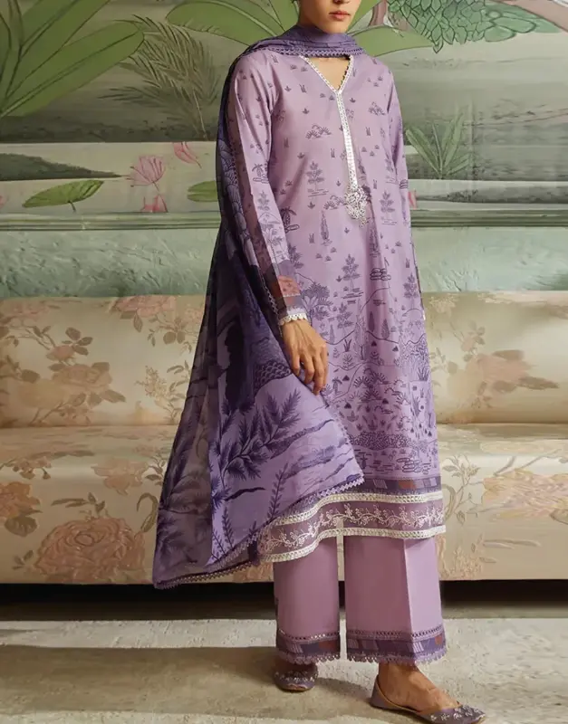 Lawn Suit — Embroidered Detail, Everyday Pick